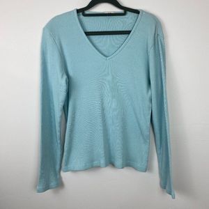 Easy fit shirt size S color blue